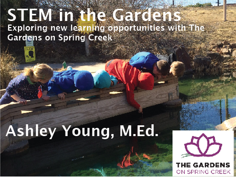 Children Exploring the Gardens on Spring Creek