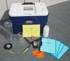 Contents of a STEM Kit on display